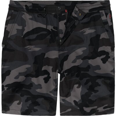 Vintage Industries "Eton Technical" Shorts dark camo