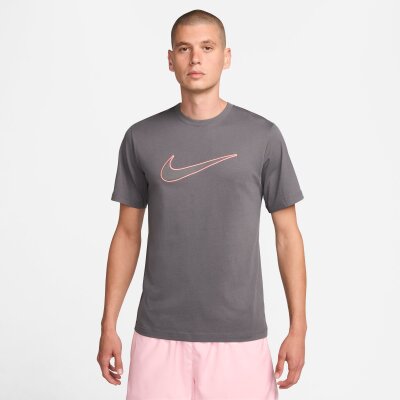 Nike T-Shirt Swoosh "NSW SP SS" iron grey
