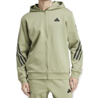 Adidas Zip Hoodie Future Icon 3-Stripes Teengreen XL