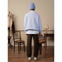 Another Cotton Lab Hose Sult Pleated Brown