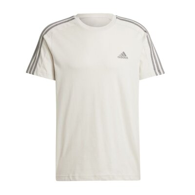 Adidas T-Shirt Sportswear Essential Single 3-Stripes Alumin