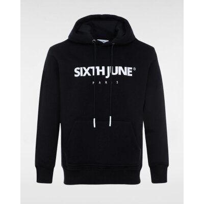 Sixth June Hoodie Logo Black