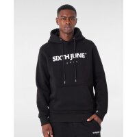 Sixth June Hoodie Logo Black