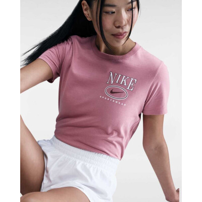 Nike T-Shirt Sportswear Club Elemental Pink S