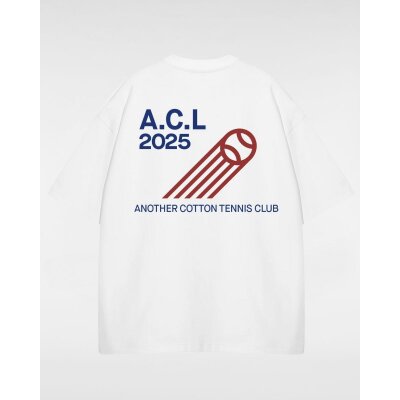 Another Cotton Lab T-Shirt Tennis Club White