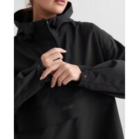 Aimn Oversized Anorak Black S