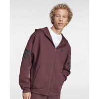 Adidas Sweatjacke Future Icon 3-Streifen Burgundy