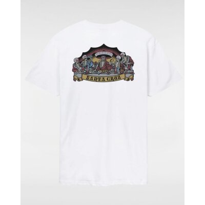 Santa Cruz T-Shirt Guzman Dead Diners White