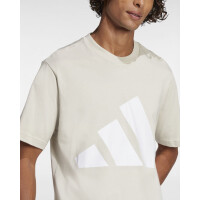 Adidas T-Shirt Essential Big Logo Wonalu/White