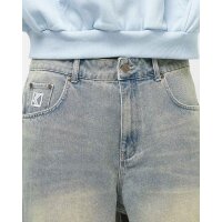 Karl Kani Shorts OG Denim Baggy Jorts blau/silber