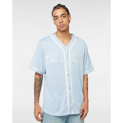 Karl Kani College Baseball Shirt Blue