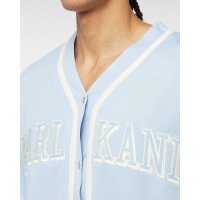 Karl Kani College Baseball Shirt Blue