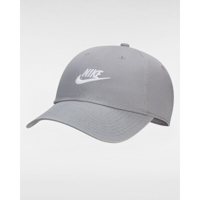 Nike Cap Club Unstructured Futura Jade Particle Grey/White