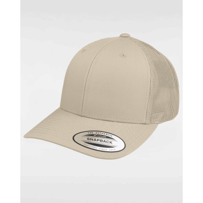 Yupoong Retro Trucker Cap Khaki