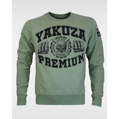 Yakuza Premium Sweatshirt YPP3820 Olive