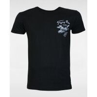 Yakuza Premium T-Shirt Flying Pizza Black