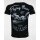Yakuza Premium T-Shirt Flying Pizza Black