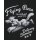 Yakuza Premium T-Shirt Flying Pizza Black