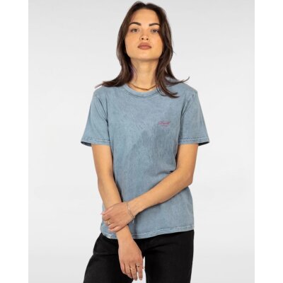 REELL T-Shirt Natural Dyed Light Blue