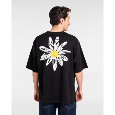 Reell T-Shirt Flower Black