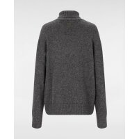 Athlecia Strickpullover Daviana Rollkragen Dark Grey Melange