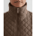 Aimn Oversized Quilted Jacket Nougat