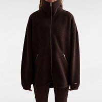 Aimn Pile Jacket Cacao