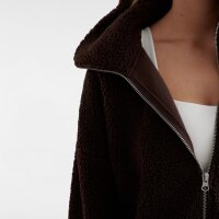 Aimn Pile Jacket Cacao