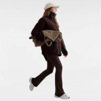 Aimn Pile Jacket Cacao