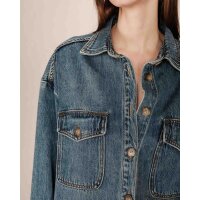 Grace and Mila Jeanshemd Sydney Vintage Blue
