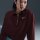 Nike Half Zip Hoodie Sportswear Phoenix Fleece Burgundy Crush/Sail