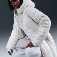 Nike Steppmantel Sportswear Classic Therma Fit Parka Light Bone/White