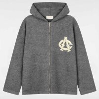 Another Cotton Lab Strickjacke Another Yankee Knit Grau