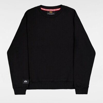 Alpha Industries Sweater Crewneck Backprint Black