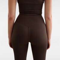 Aimn Sense Flare Tights Chocolate
