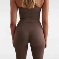 Aimn Leggings Shape Seamless Tights Macchiato