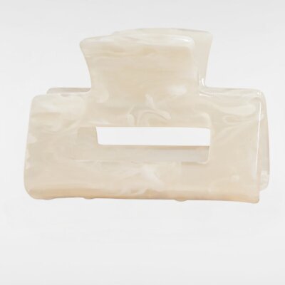 SASSTIE Haarklammer Quad White Sand