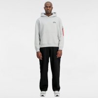 Alpha Industries Hoodie Signature BP Pastel Grey