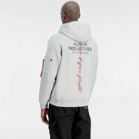 Alpha Industries Hoodie Signature BP Pastel Grey