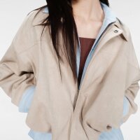 Grace and Mila Lederjacke Verve Grege