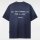 Another Cotton Lab T-Shirt Wanna Go Washed Blau
