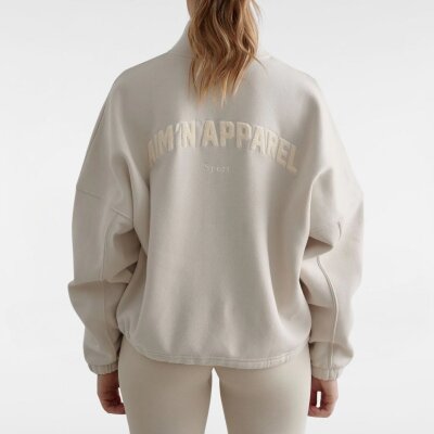 Aimn Zip Sweatshirt Campus Clay