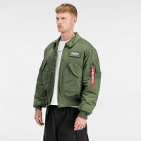 Alpha Industries Bomberjacke CWU 45 Heritage Sage Green