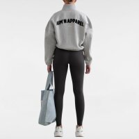 Aimn Zip Sweatshirt Campus Grey