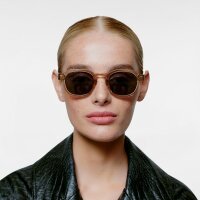 A. Kjærbede Sonnenbrille Zan Champagne