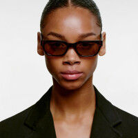 A. Kjærbede Sonnenbrille Bror Demi Tortoise