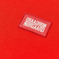 Mads Norgaard Zip Hoodie Standart Bobo Hood Flery Red