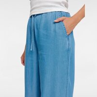 Mazine Hose Drawstring Tencel Pants Dark Blue Wash
