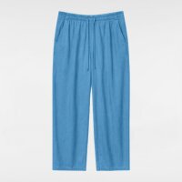 Mazine Hose Drawstring Tencel Pants Dark Blue Wash