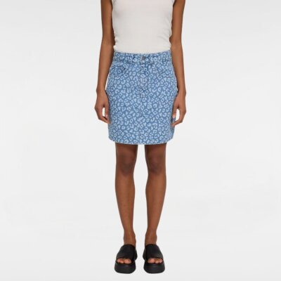 Mazine Rock Printed Denim Light Blue / Printed